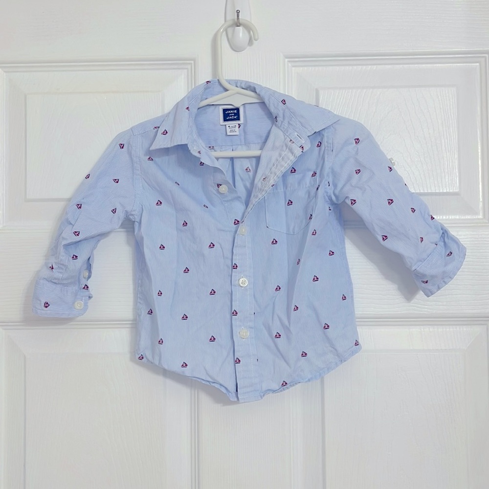 Janie And Jack Baby Boy Button Down Shirt